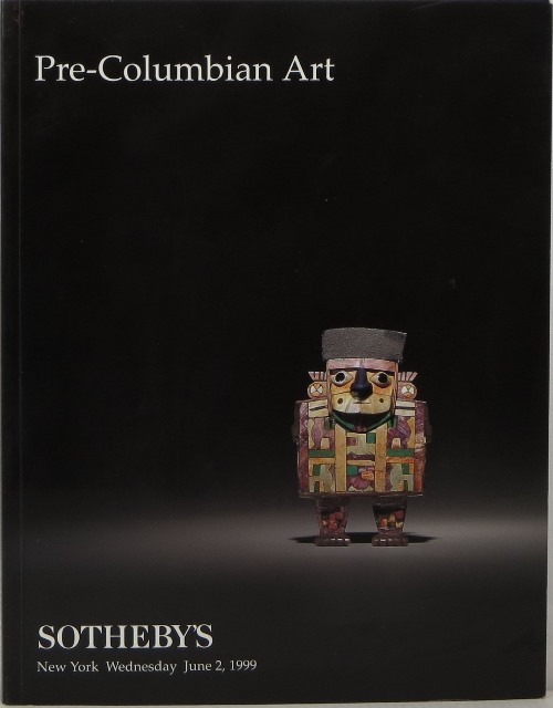 Pre-Columbian Art, New York, June 2, 1999, Sale 7321