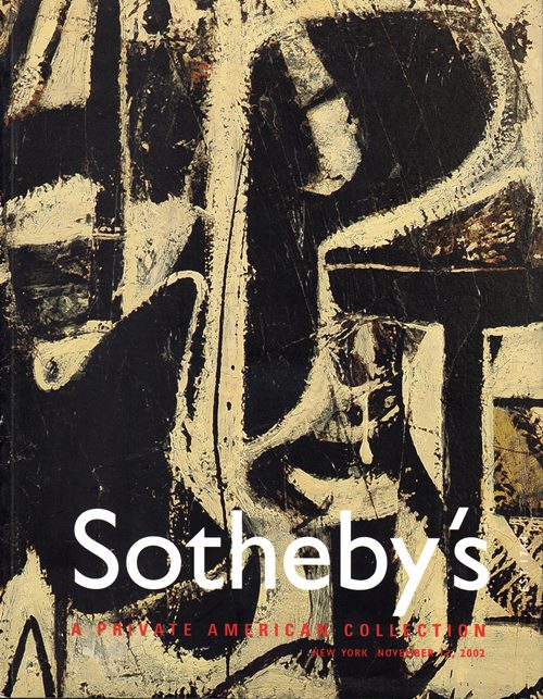 Property from a Private American Collection, New York, November 12, 2002 (Sale N07841)