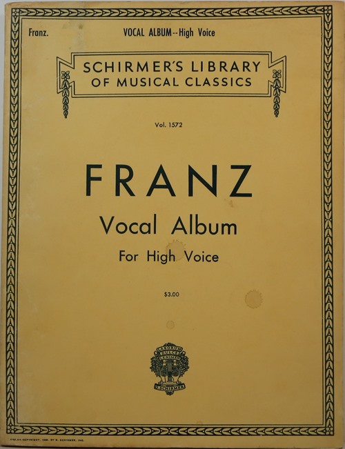 Image for Vocal Album for High Voice: Sixty-Two Songs with Piano Accompaniment Vocal Album for High Voice: Sixty-Two Songs with Piano Accompaniment