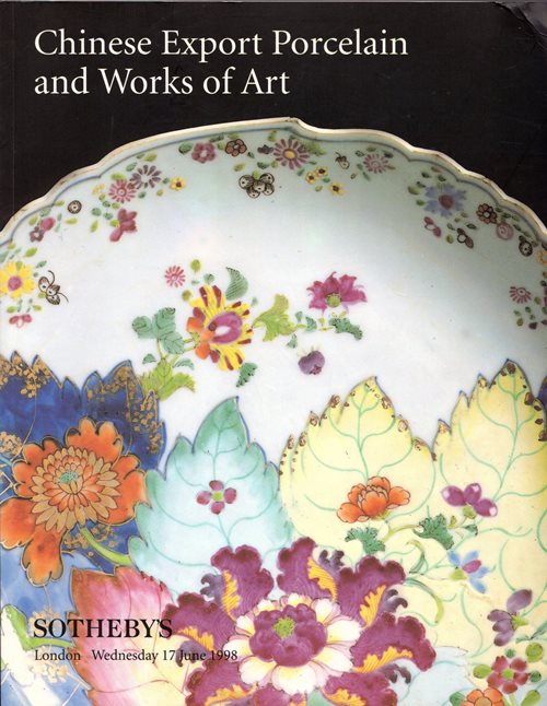 Chinese Export Porcelain and Works of Art, London, 17 June 1998 (Sale LN8193)