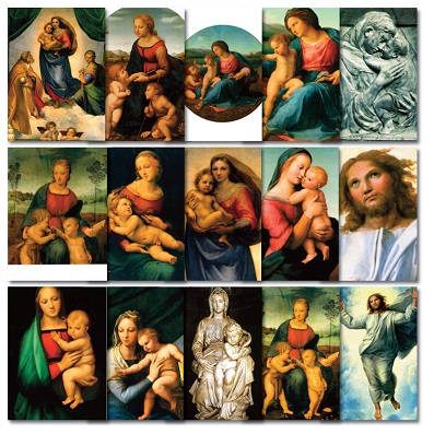 Image for Madonna Postcards, set 15 Madonna Postcards, set 15