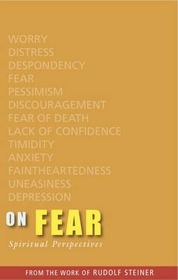 Image for On Fear Spiritual Perspectives On Fear Spiritual Perspectives