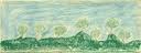 Steiner Poster Medium - Trees in sunny sky Baume in sonniger Luft