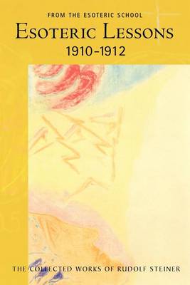 Image for Esoteric Lessons 1910-1912 (CW 266/2) Esoteric Lessons 1910-1912 (CW 266/2)
