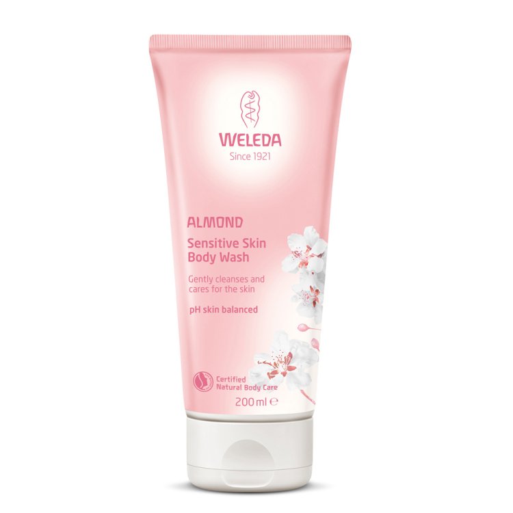 Weleda Almond Sensitive Skin Body Wash, 200ml