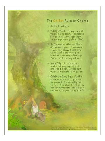 Image for Poster of The Golden Rules of Gnome Poster of The Golden Rules of Gnome