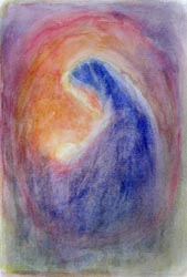 Image for Holy Mother and Child Print PDN187 Holy Mother and Child Print PDN187