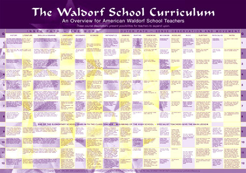 Image for Curriculum Chart, small - 12 Curriculum Chart, small - 12