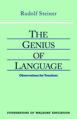 Image for Genius of Language Observations for Teachers Genius of Language Observations for Teachers