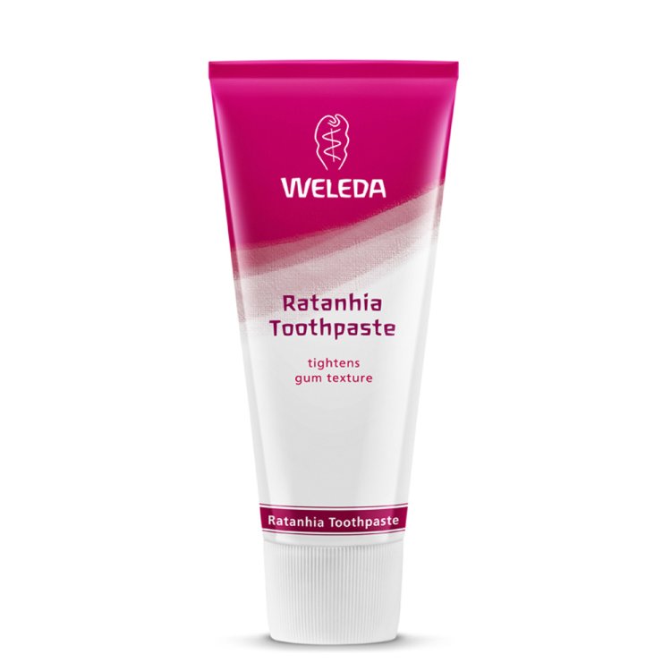 Weleda Ratanhia Toothpaste 75ml tightens gum texture