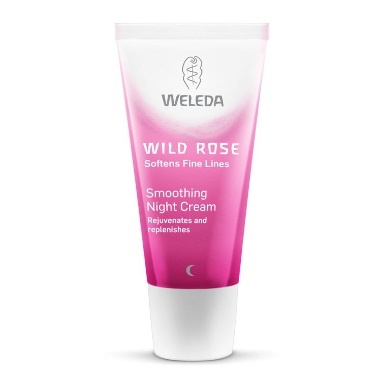 Weleda Wild Rose Smoothing Night Cream, 40ml Softens fine lines