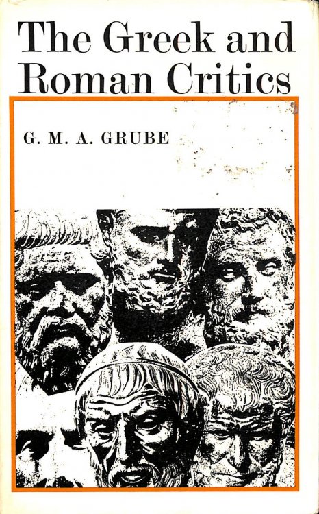 Image for Greek and Roman Critics Greek and Roman Critics