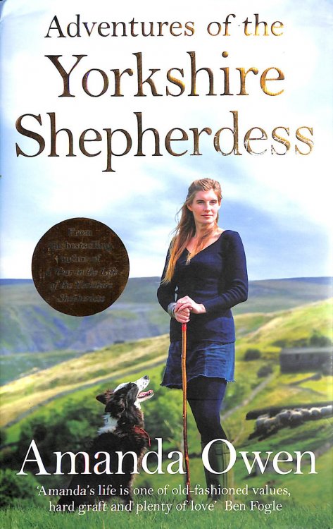 Adventures Of The Yorkshire Shepherdess, Gift inscription by the author