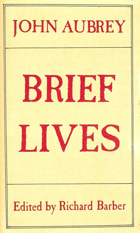Image for Brief Lives Brief Lives