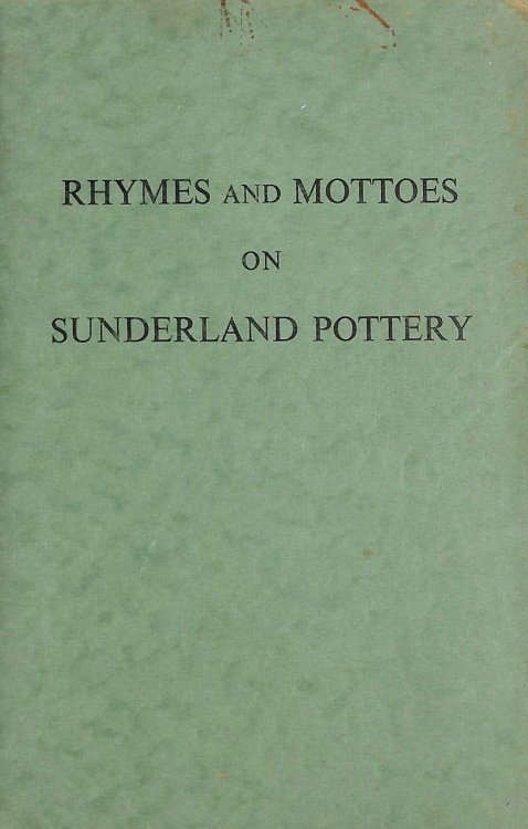 Rhymes and Mottoes on Sunderland Furniture