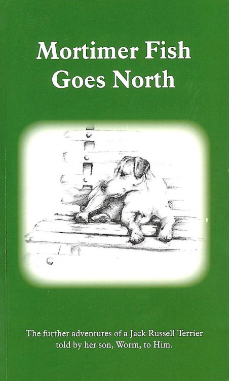 Mortimer Fish Goes North, Gift inscription by the author