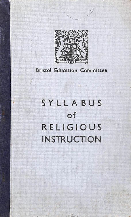 Syllabus of Religious Instruction - with Reference to the Education Act 1944