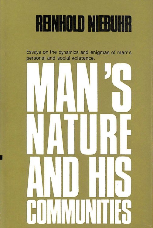 Man's Nature And His Communities