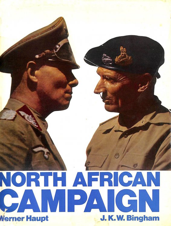 North African Campaign, Gift inscription by the author