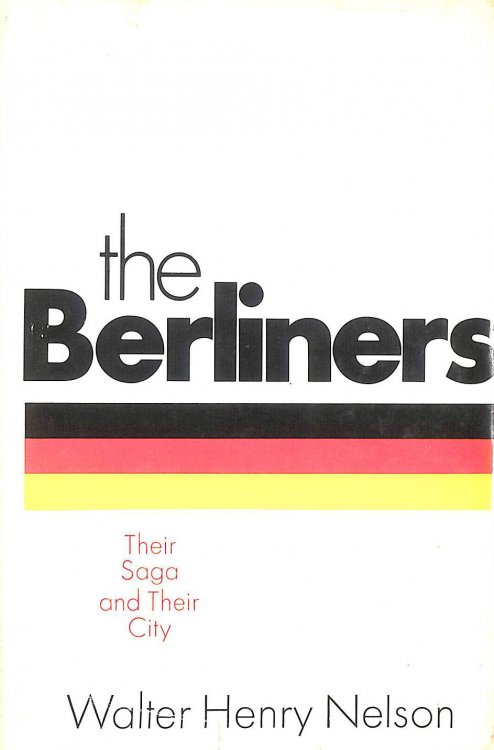 The Berliners: Their Saga and Their City, Gift inscription by the author
