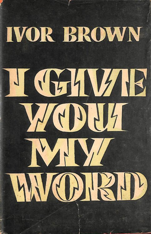 I Give You My Word