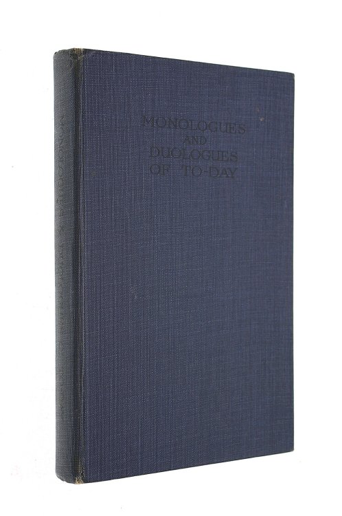 Monologues and Duologues of To-Day