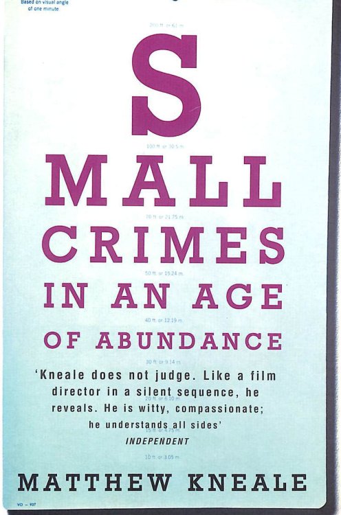 Small Crimes in an Age of Abundance