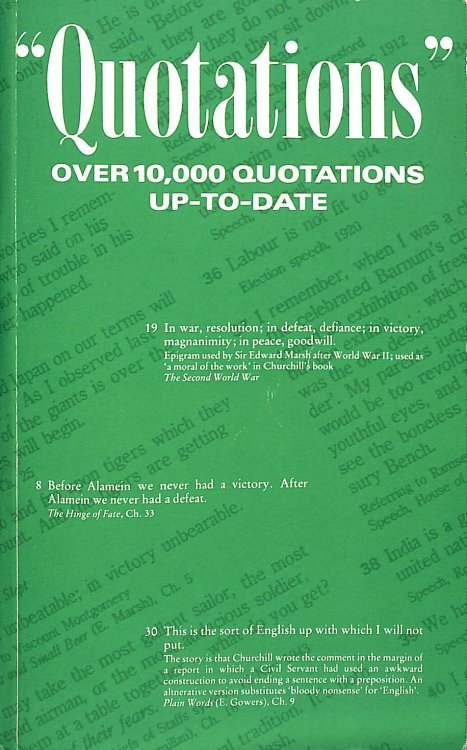 Image for Quotations: Over 10,000 Quotations Up-To-Date. Quotations: Over 10,000 Quotations Up-To-Date.