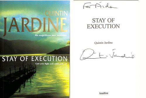 Image for Stay of Execution, Gift inscription by the author Stay of Execution, Gift inscription by the author