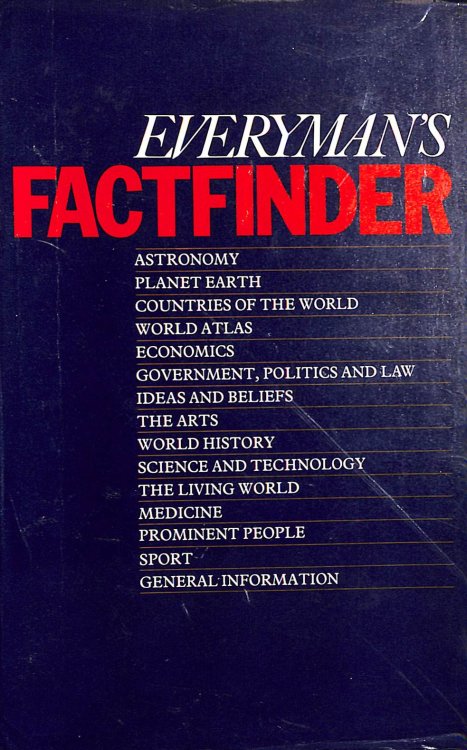 Image for Everyman's Factfinder Everyman's Factfinder