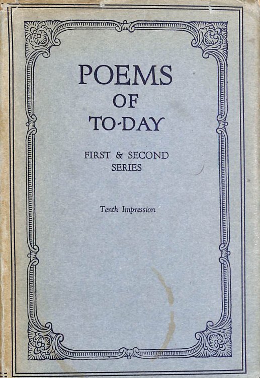 Image for Poems of Today: First and Second Series. Poems of Today: First and Second Series.