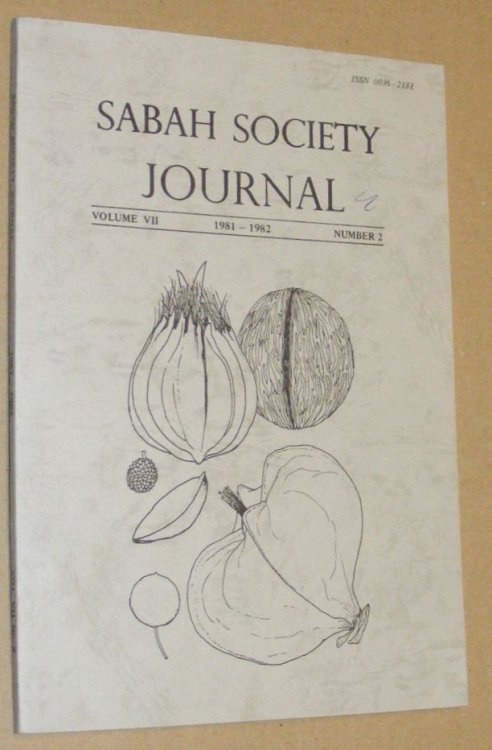 Image for Sabah Society Journal volume VII number 2 1981-1982 Sabah Society Journal volume VII number 2 1981-1982