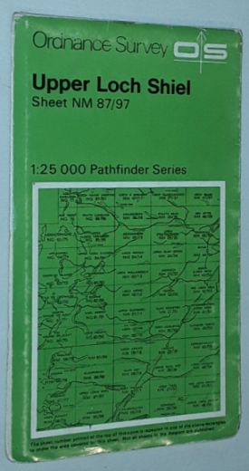 Upper Loch Shiel. 1:25000 Map Sheet NM 87/97 [Pathfinder 276]