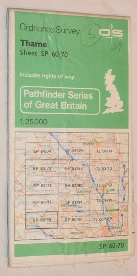 Thame. 1:25000 Map Sheet SP 60/70 [Pathfinder 1117]