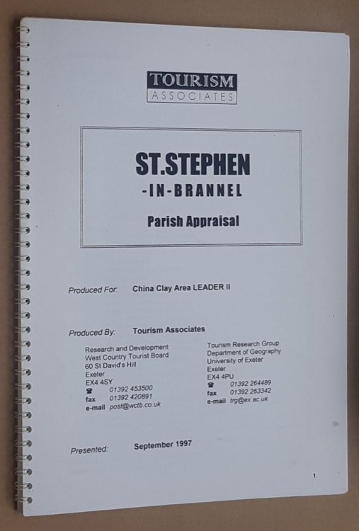 Image for St.Stephen-in-Brannel Parish appraisal, September 1997 St.Stephen-in-Brannel Parish appraisal, September 1997