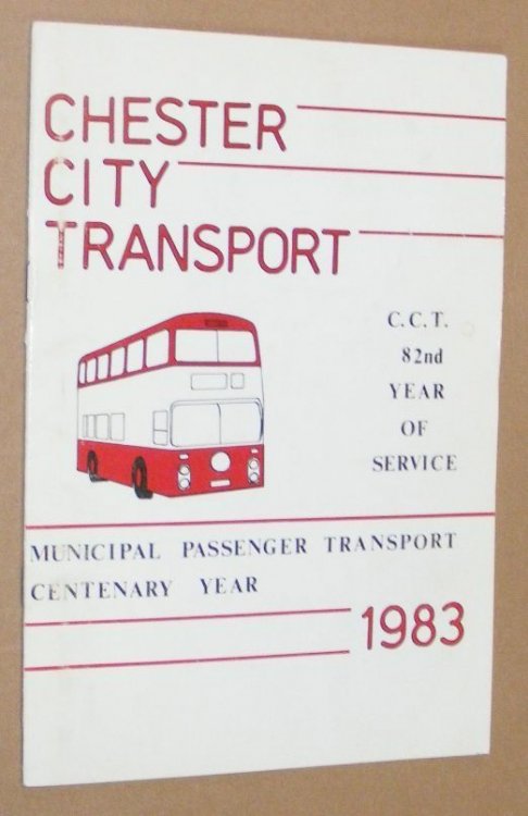 Image for Chester City Transport 82nd Year of Service: Municipal Passenger Transport Year 1983 Chester City Transport 82nd Year of Service: Municipal Passenger Transport Year 1983