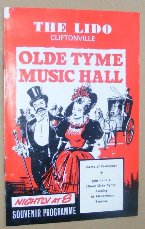 Image for Olde Tyme Music Hall, The Lido Cliftonville, Souvenir Programme Olde Tyme Music Hall, The Lido Cliftonville, Souvenir Programme