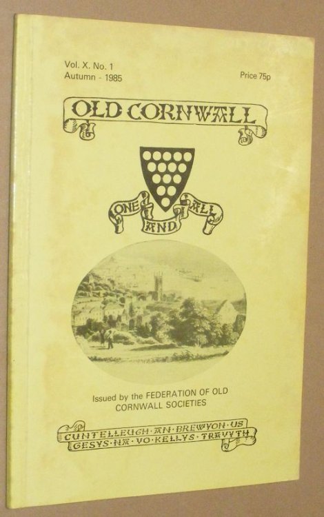 Old Cornwall vol.X, no.1, Autumn 1985