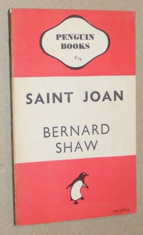 Saint Joan: a chronicle play in six scenes and an epilogue