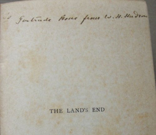 The Land's End: a naturalist's impressions in west Cornwall