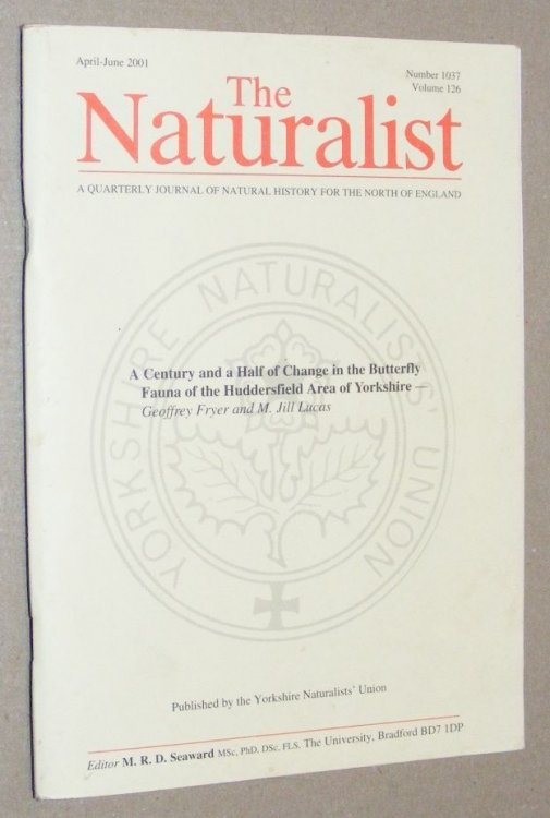 Image for The Naturalist, no. 1037, vol. 126, April - June 2001. A quarterly journal of natural history for the north of England The Naturalist, no. 1037, vol. 126, April - June 2001. A quarterly journal of natural history for the north of England