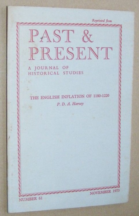 The English Inflation of 1180 - 1220 (Reprinted from Past & Present no.61, November 1973)