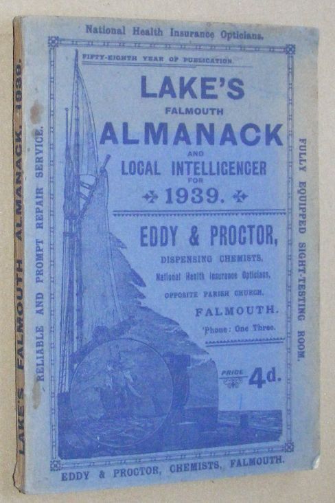 Lake's Falmouth Almanack and Local Intelligencer for 1939