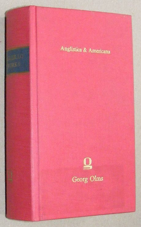 Image for George Lillo : the Works with some account of his life (Anglistica & Americana series 140) George Lillo : the Works with some account of his life (Anglistica & Americana series 140)