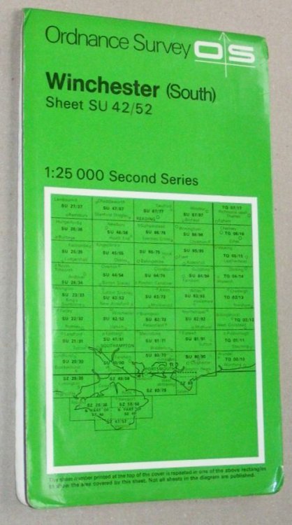 Winchester (South). 1:25000 Pathfinder Map Sheet SU 42/52 [Pathfinder 1264]