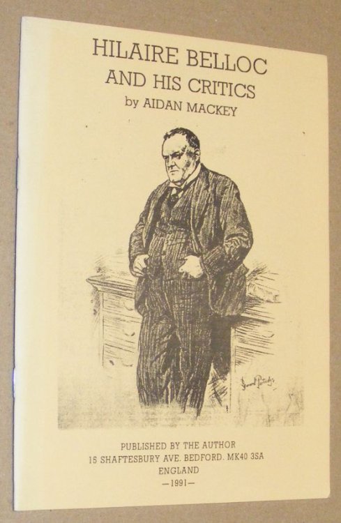 Image for Hilaire Belloc and his Critics Hilaire Belloc and his Critics