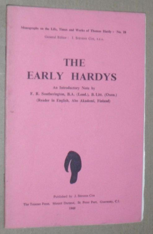 Image for The Early Hardys : an Introductory Note (Monographs on the Life, Times and Works of Thomas Hardy : no. 28) The Early Hardys : an Introductory Note (Monographs on the Life, Times and Works of Thomas Hardy : no. 28)