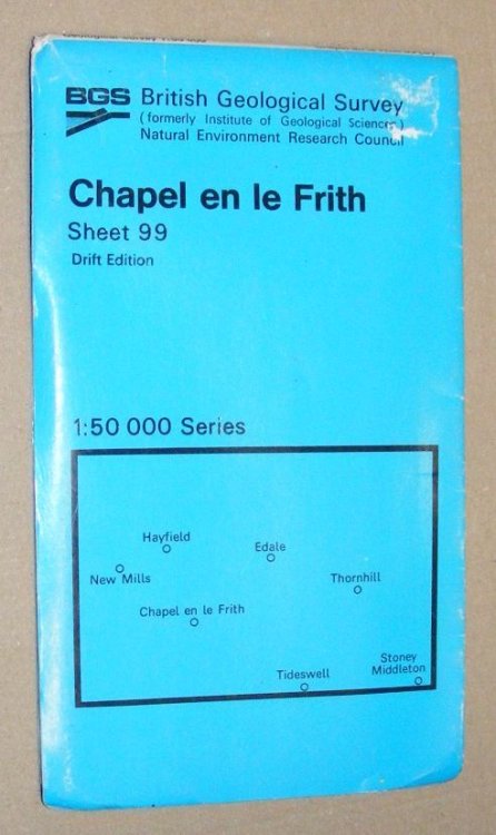 Image for Chapel en le Frith, 1:50000 Geological Map Sheet 99 Drift Edition Chapel en le Frith, 1:50000 Geological Map Sheet 99 Drift Edition