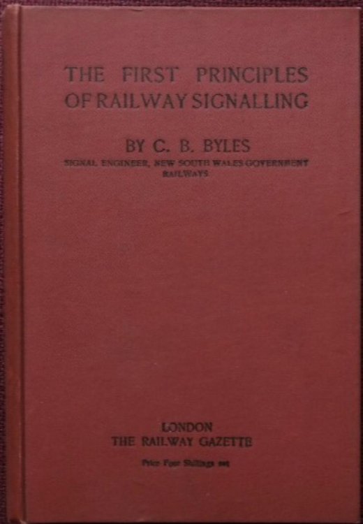 The First Principles of Railway Signalling