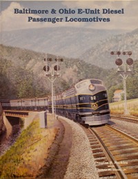 BALTIMORE & OHIO E-UNIT DIESEL PASSENGER LOCOMOTIVES